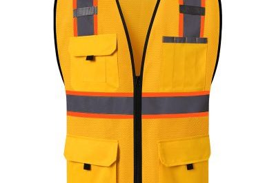 Fluorescent vest reflective safety work clothes (4)