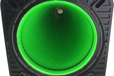 Green safety reflective traffic cone (3)