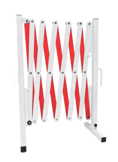 Mobile road safety metal barricade (5)