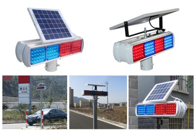 Red and blue traffic signal light long life service (4)