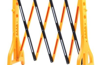 Retractable plastic folding traffic safety fence (3)