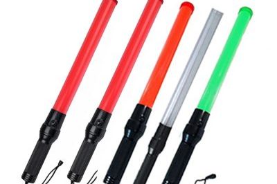 Road traffic led baton with top light (2)