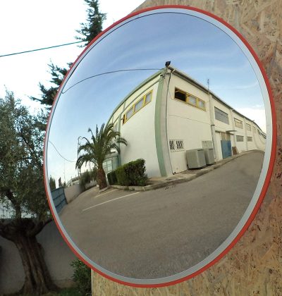 Traffic convex mirror for indoor use (2)