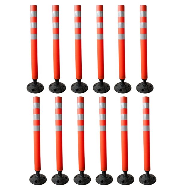 Traffic plastic warning flexible delineator (6)